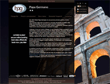 Tablet Screenshot of hotelpapagermano.it